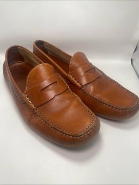 Santoni - Classic Old Money Loafers - Brown - 8.5